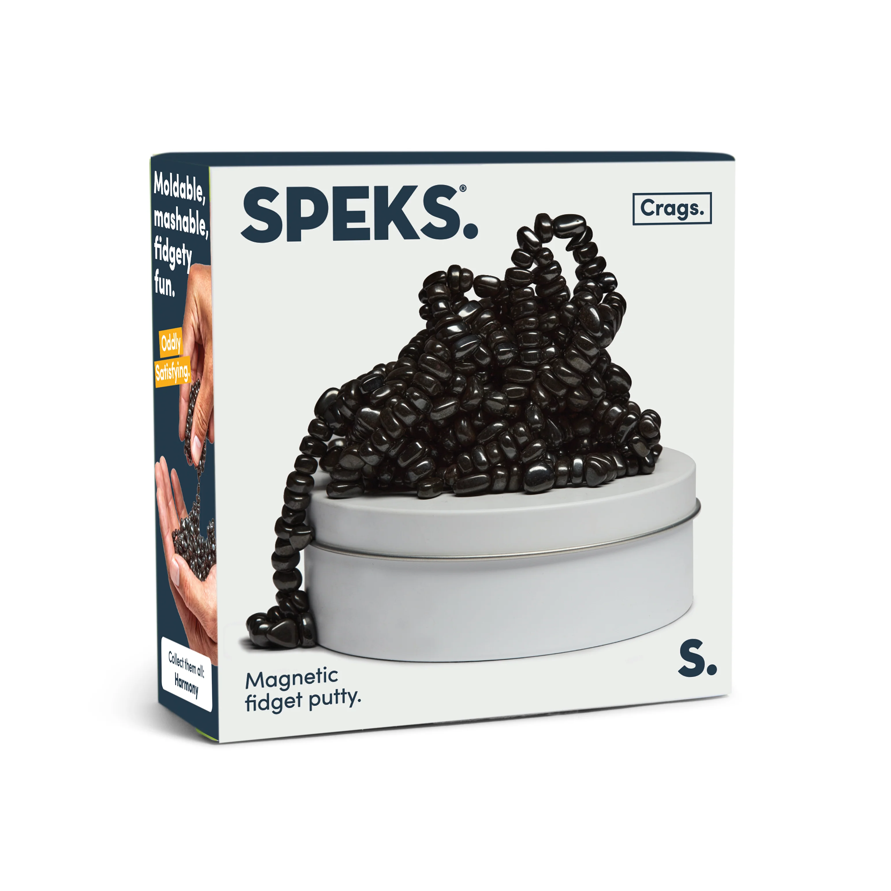 Crags Magnetic Fidget Putty (Single Colours) - Medium Tins - Image 6