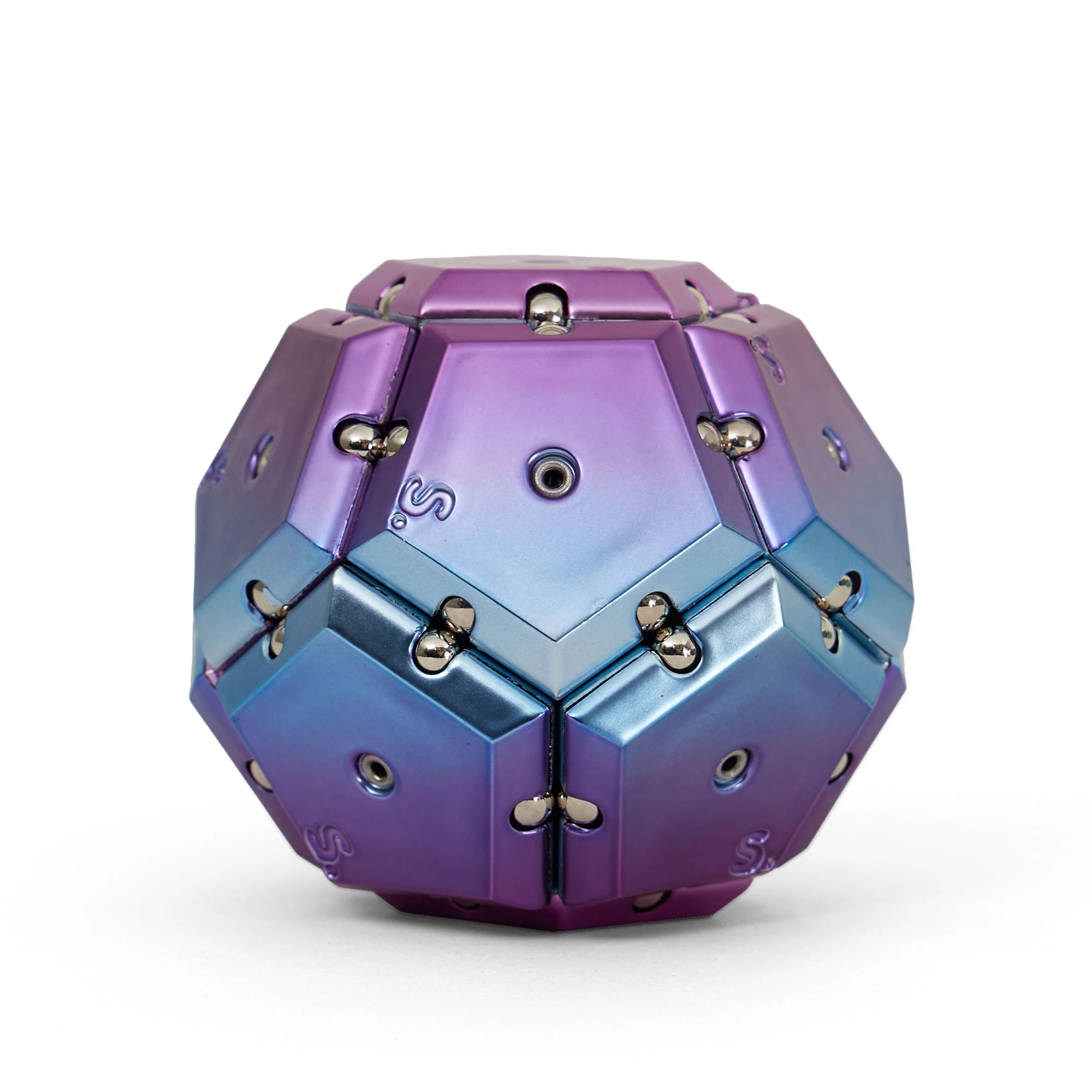 Geode Magnetic Fidget Set - Chrome Sphere (Single Colours) - Image 3