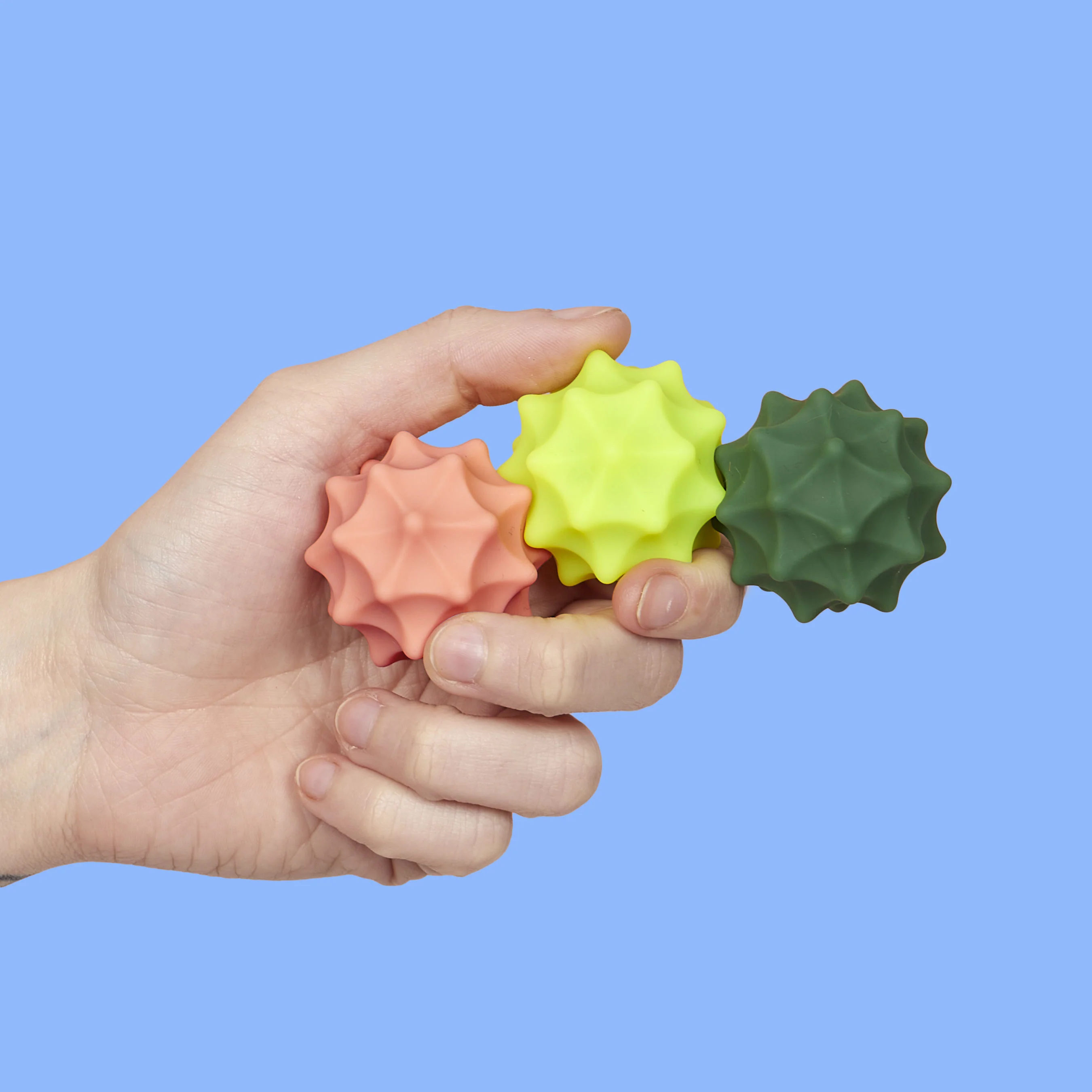 Odds Silicone Fidget Magnets - Vivid Mix 24 Units with Display - 6 of each colour - Image 8