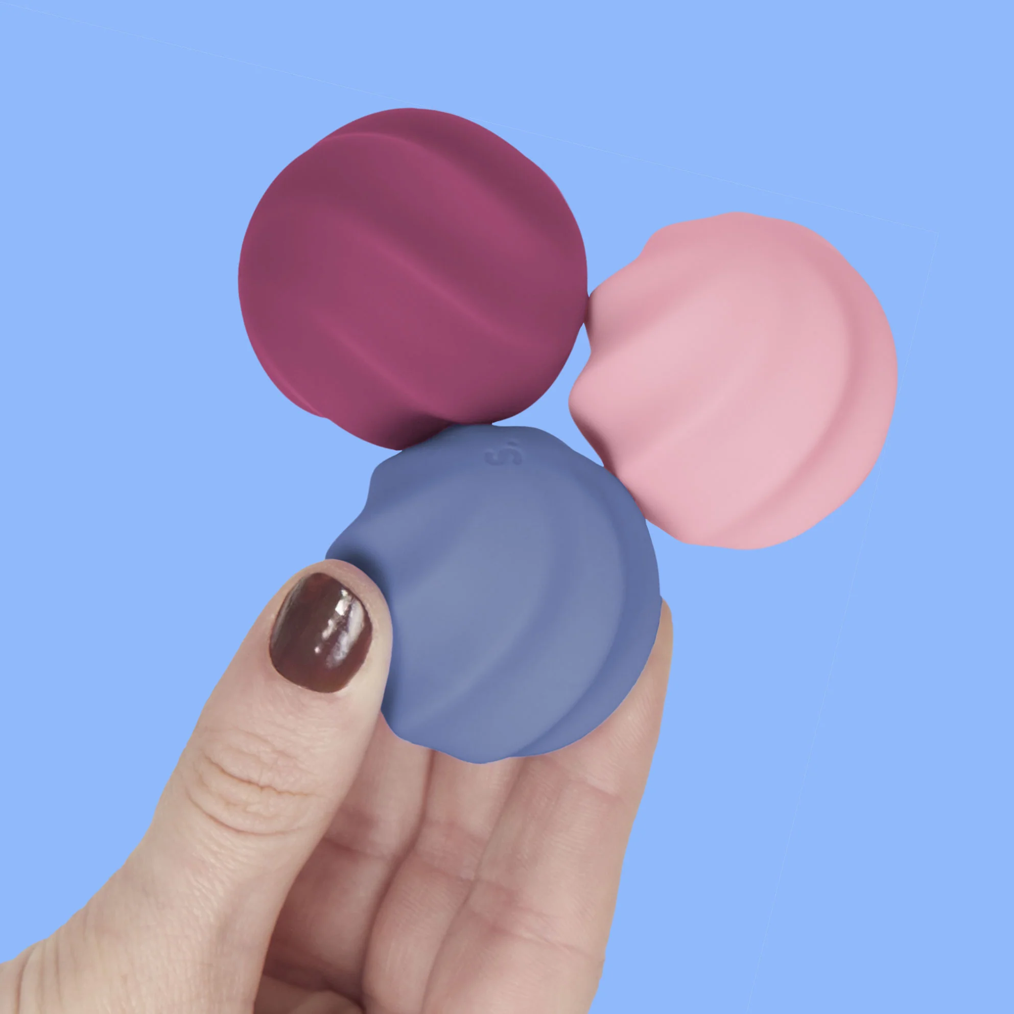 Odds Silicone Fidget Magnets - Vivid Mix 24 Units with Display - 6 of each colour - Image 5