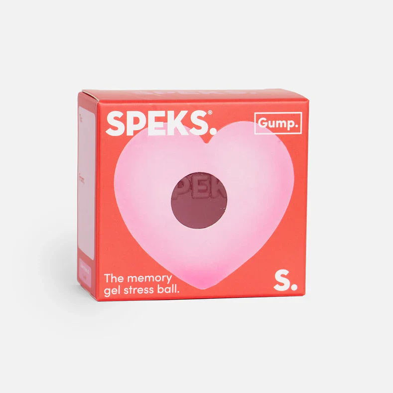 Gump Heart (Single Colours) - The Memory Gel Stress Ball - 6cm - Image 4