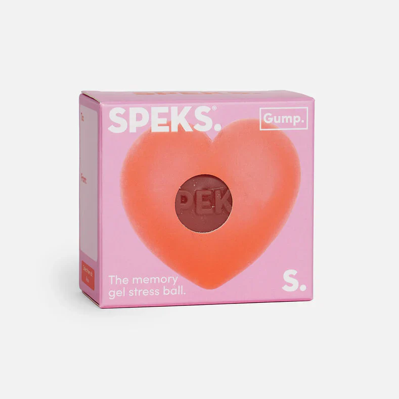 Gump Heart (Single Colours) - The Memory Gel Stress Ball - 6cm - Image 8