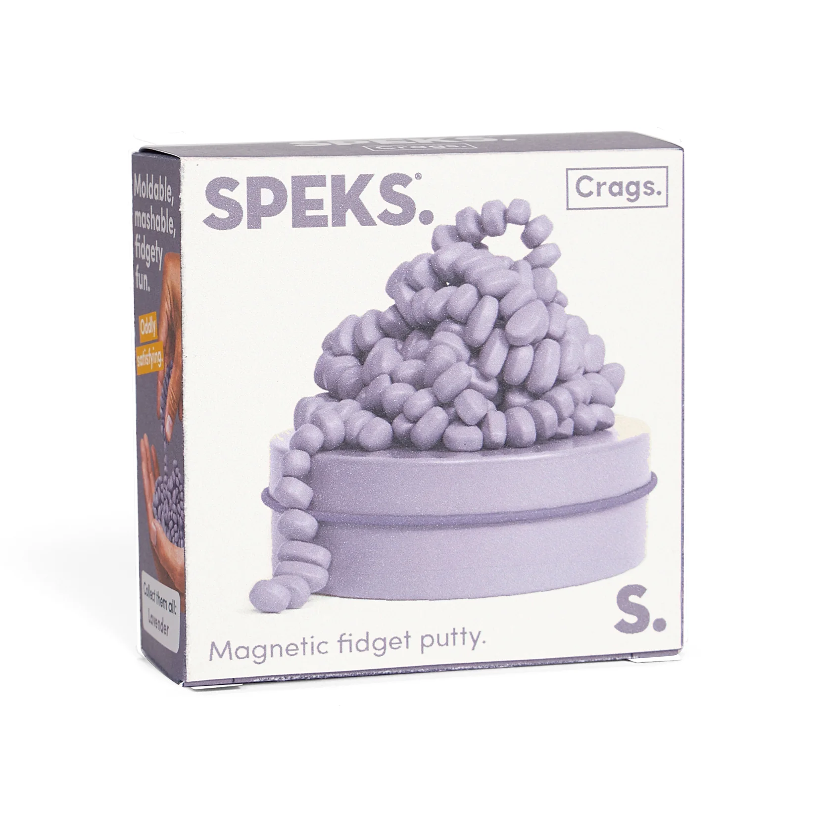 Crags Neutral Magnetic Fidget Putty (Single Colours) - Small Tins - Image 3