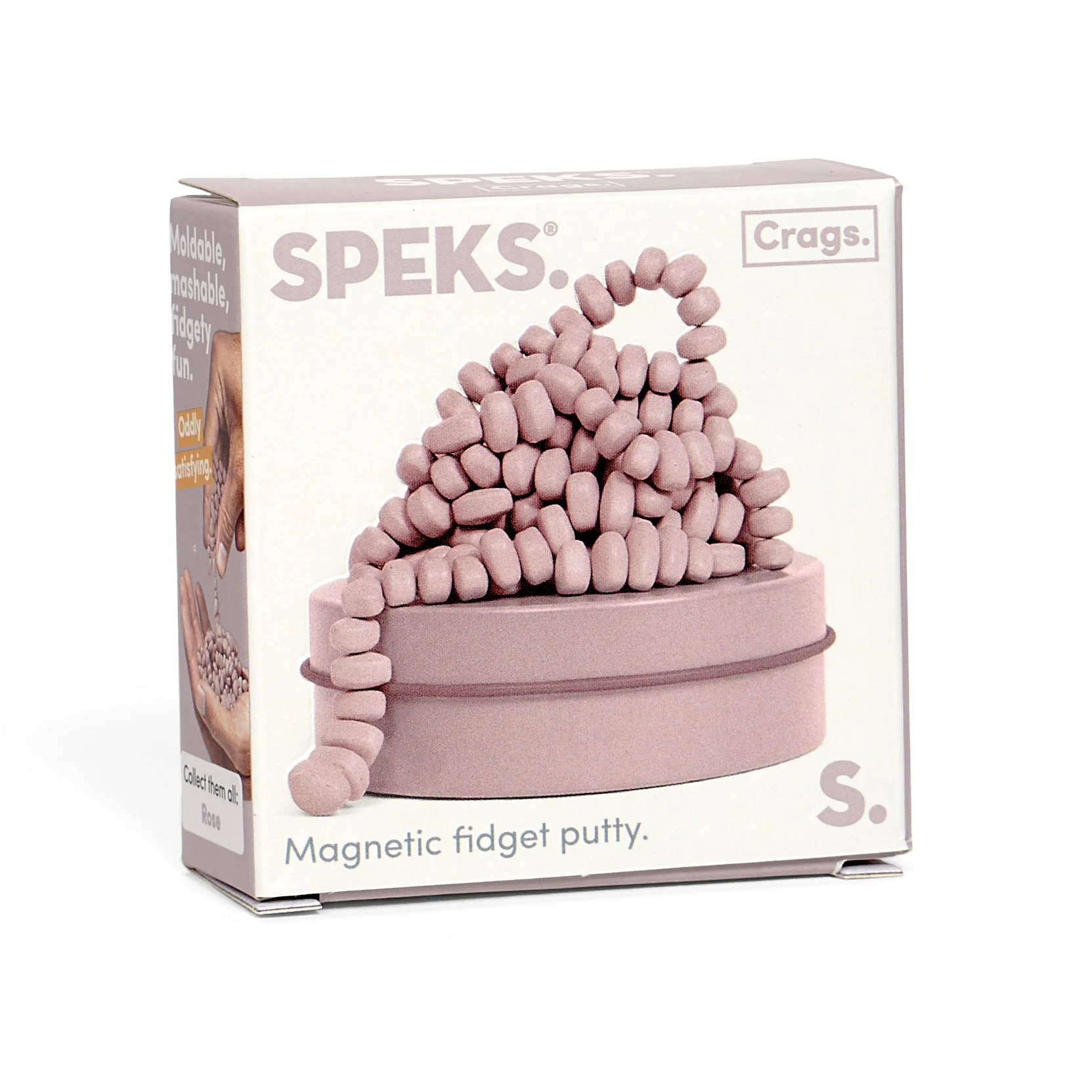 Crags Neutral Magnetic Fidget Putty (Single Colours) - Small Tins - Image 4