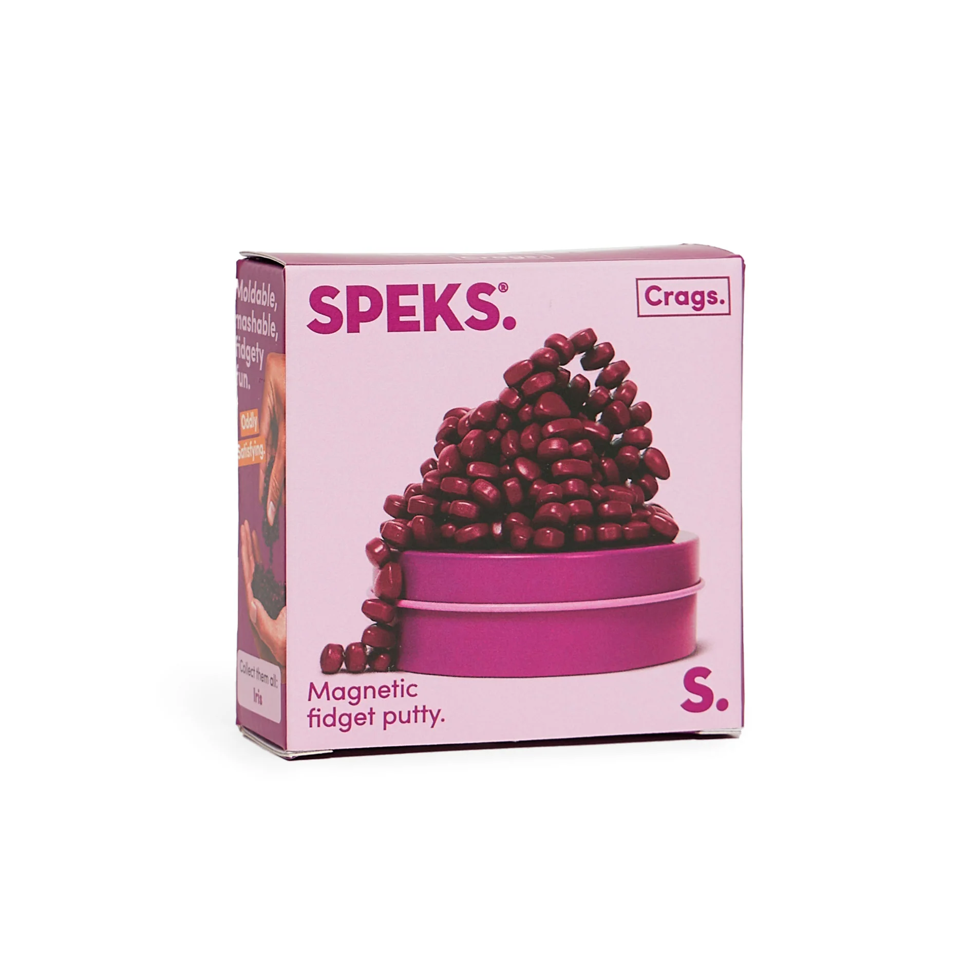 Crags Matte Magnetic Fidget Putty (Single Colours) - Small Tins - Image 3